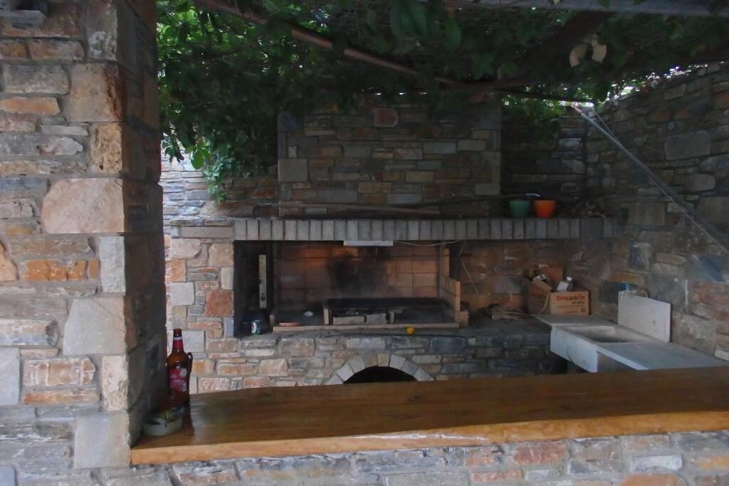 ¨Με Θέα Το Ηλιοβασίλεμα¨ Villa อาฟิสโซส ภายนอก รูปภาพ