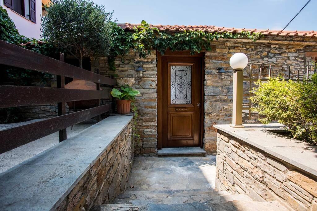 ¨Με Θέα Το Ηλιοβασίλεμα¨ Villa อาฟิสโซส ภายนอก รูปภาพ