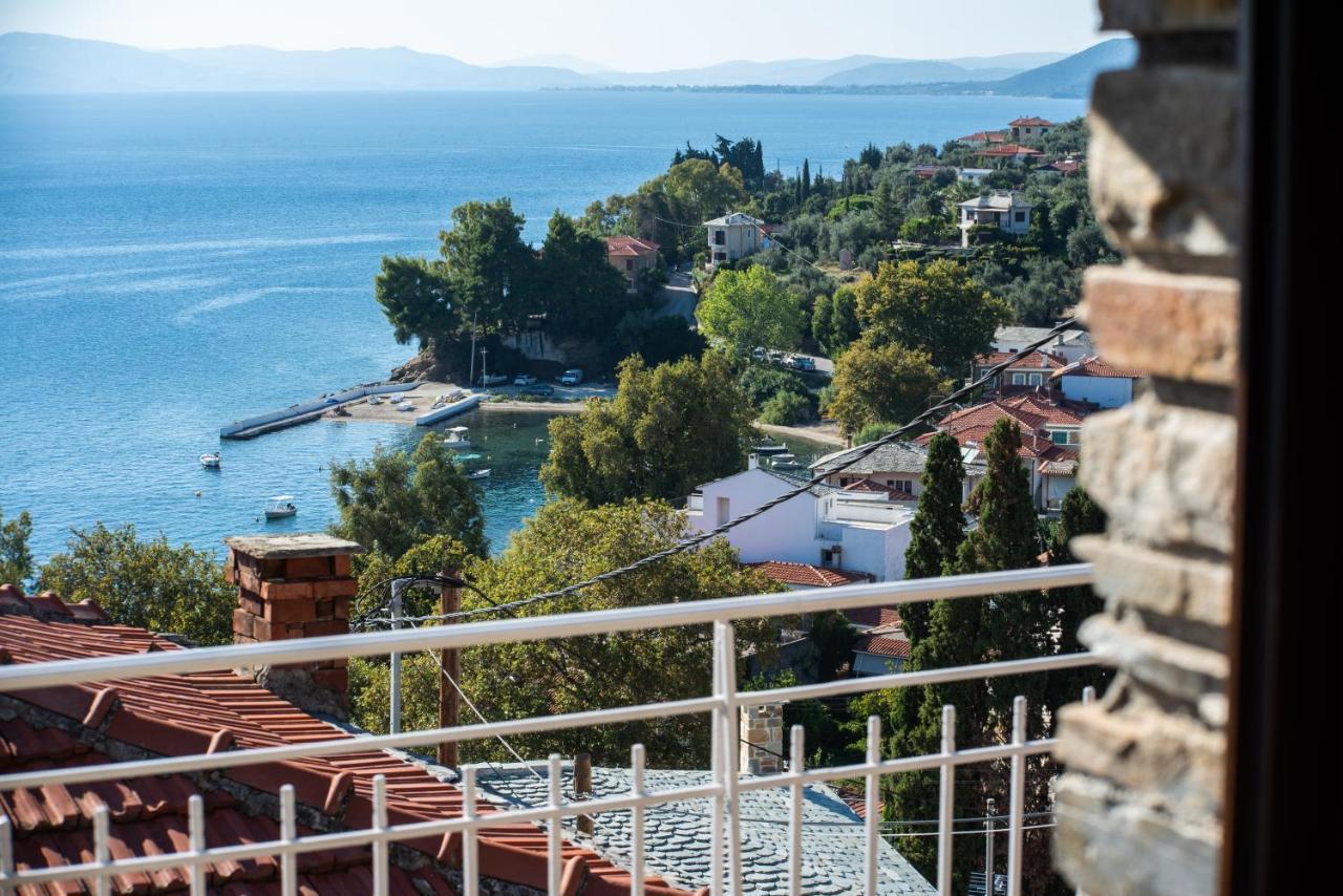 ¨Με Θέα Το Ηλιοβασίλεμα¨ Villa อาฟิสโซส ภายนอก รูปภาพ