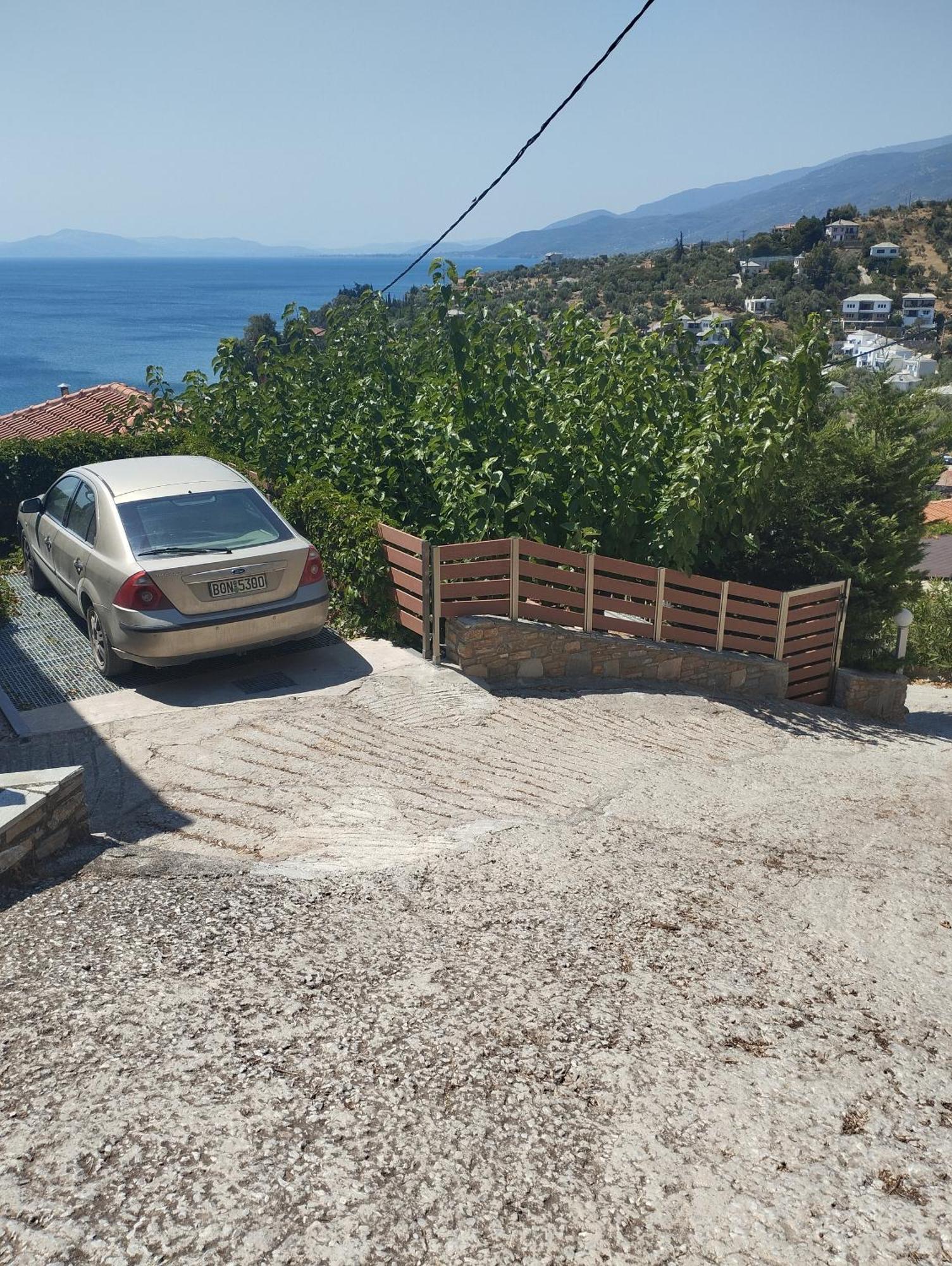 ¨Με Θέα Το Ηλιοβασίλεμα¨ Villa อาฟิสโซส ภายนอก รูปภาพ