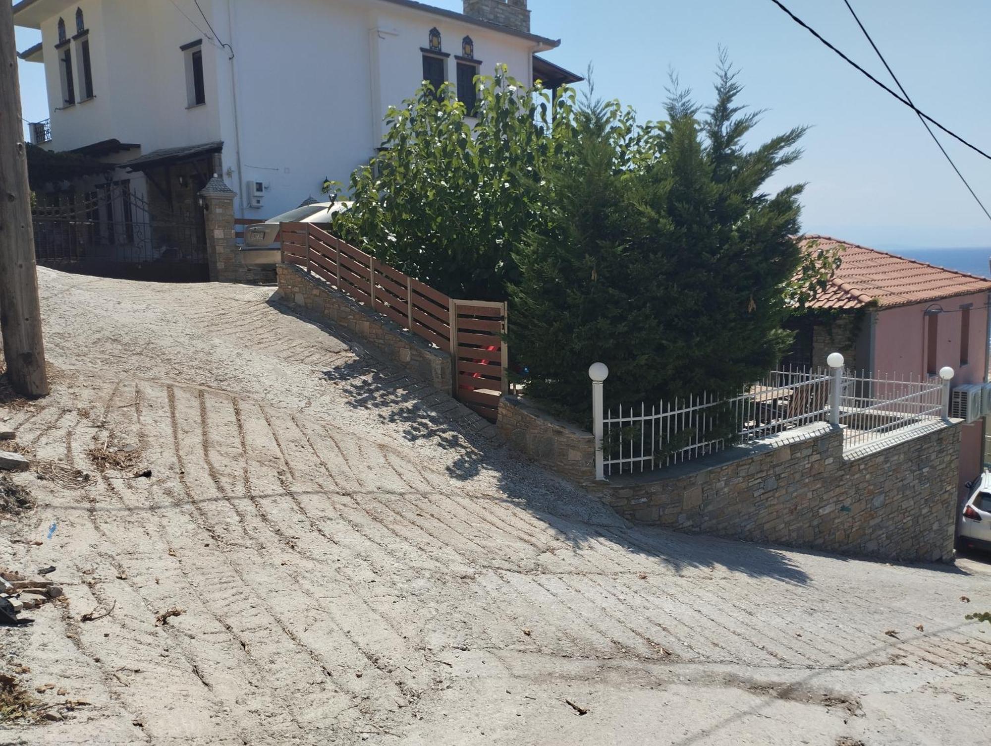 ¨Με Θέα Το Ηλιοβασίλεμα¨ Villa อาฟิสโซส ภายนอก รูปภาพ