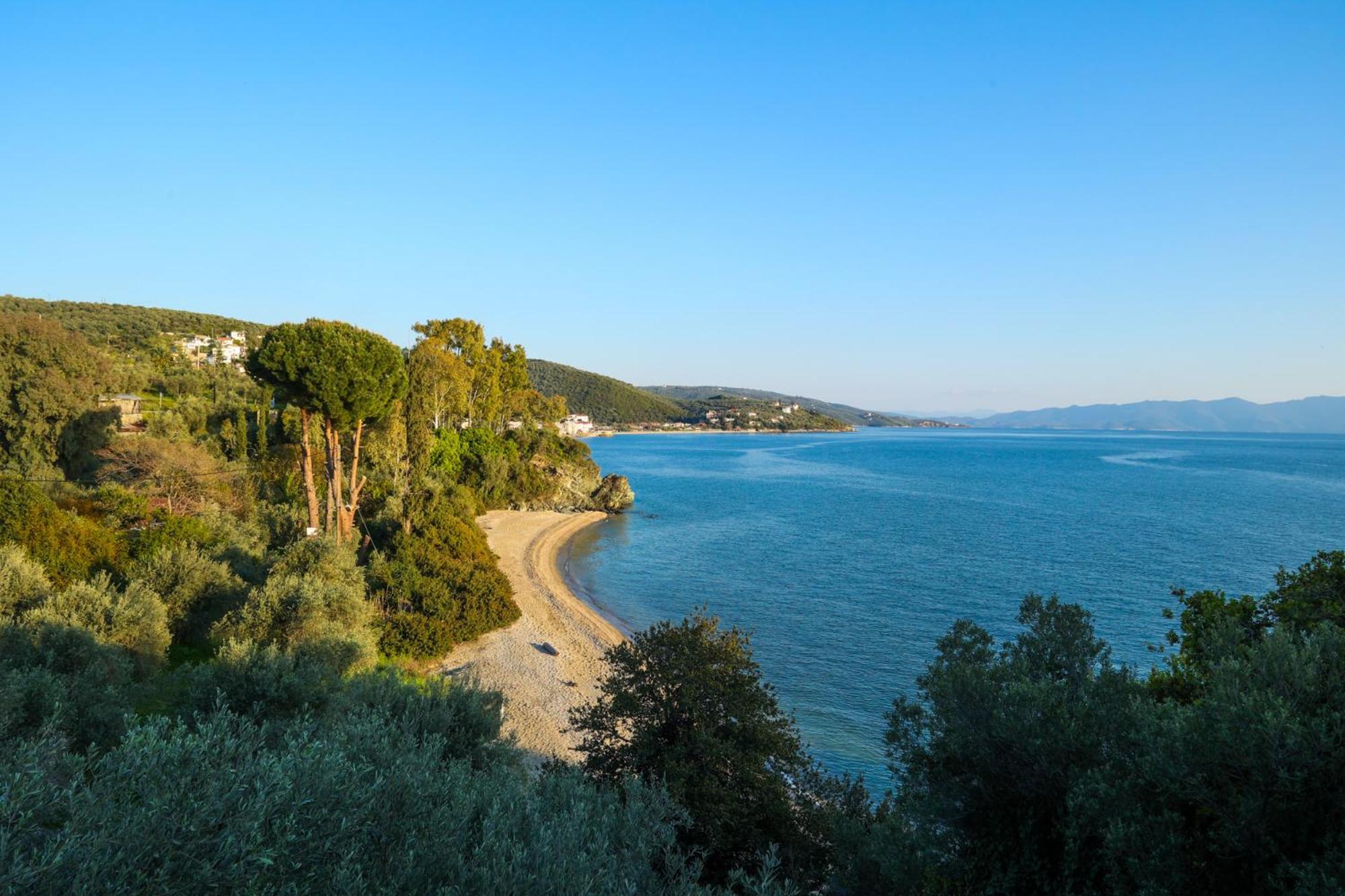 ¨Με Θέα Το Ηλιοβασίλεμα¨ Villa อาฟิสโซส ภายนอก รูปภาพ
