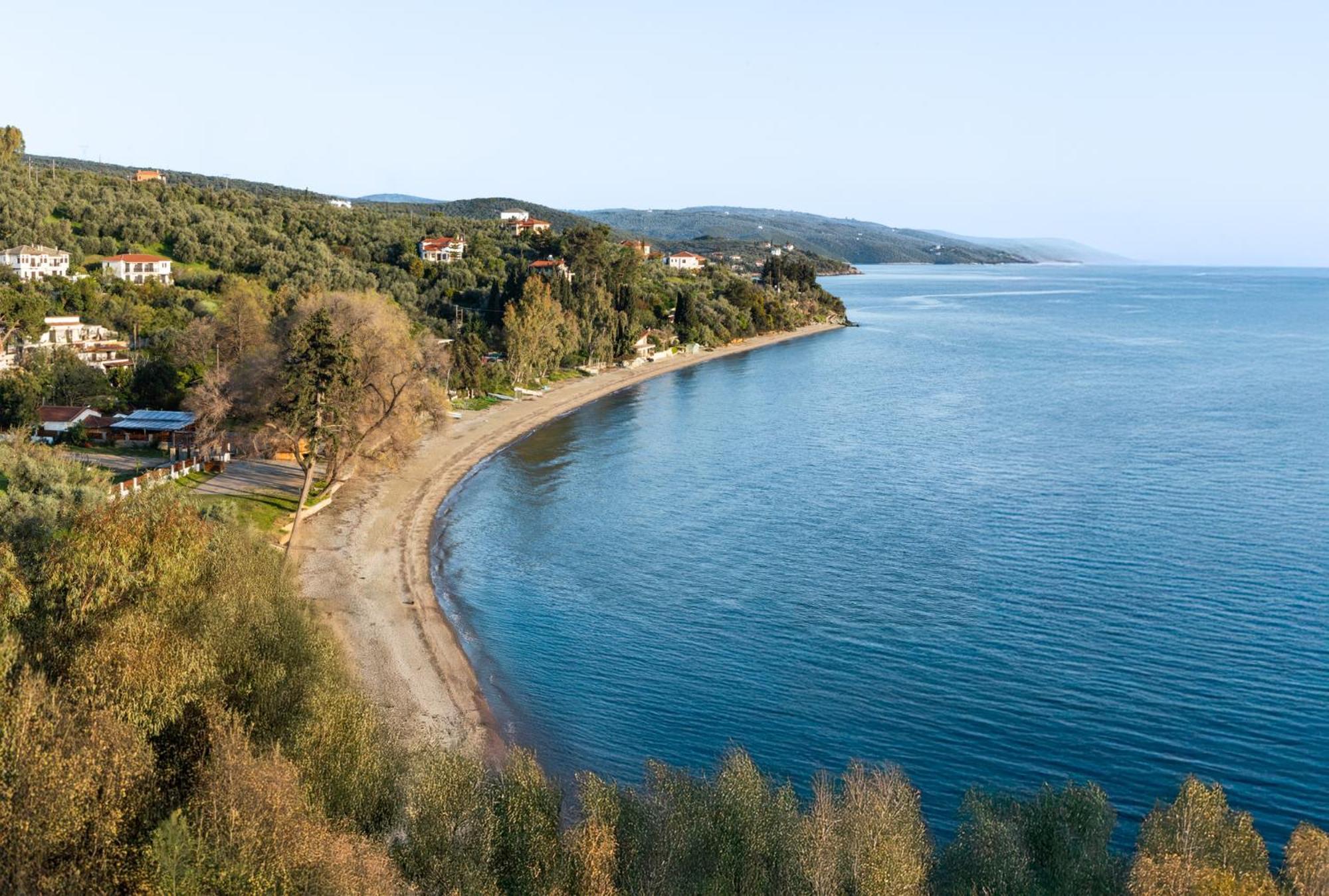 ¨Με Θέα Το Ηλιοβασίλεμα¨ Villa อาฟิสโซส ภายนอก รูปภาพ